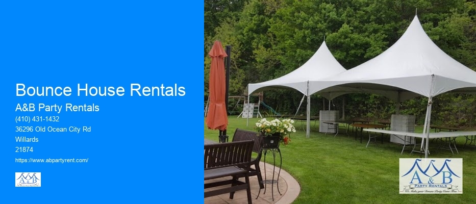 Party Package Rentals Near Me