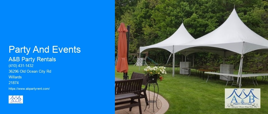 Party Tent Rentals